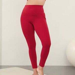 Athleta Salutation Stash Legging Red